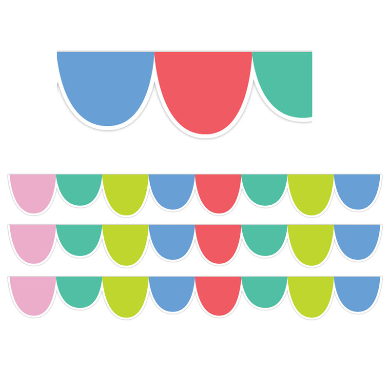 (3 PK) RAINBOW DROPS BORDER