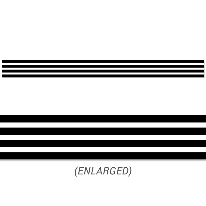 BLACK STRIPES BORDER