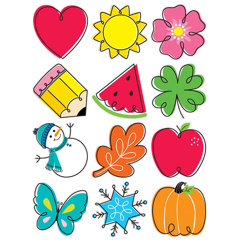 SEASONAL ACCENTS 10IN CUT-OUTS