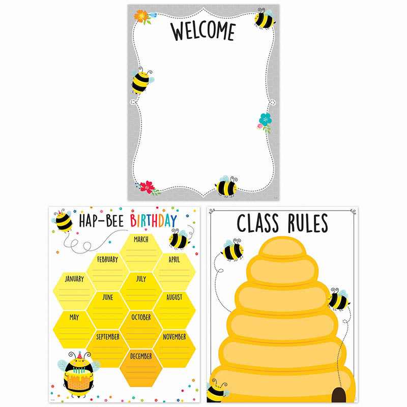 BUSY BEES ESSENTIALS 3-CHART PACK