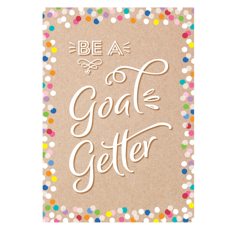 BE A GOAL GETTER INSPIRE U POSTER