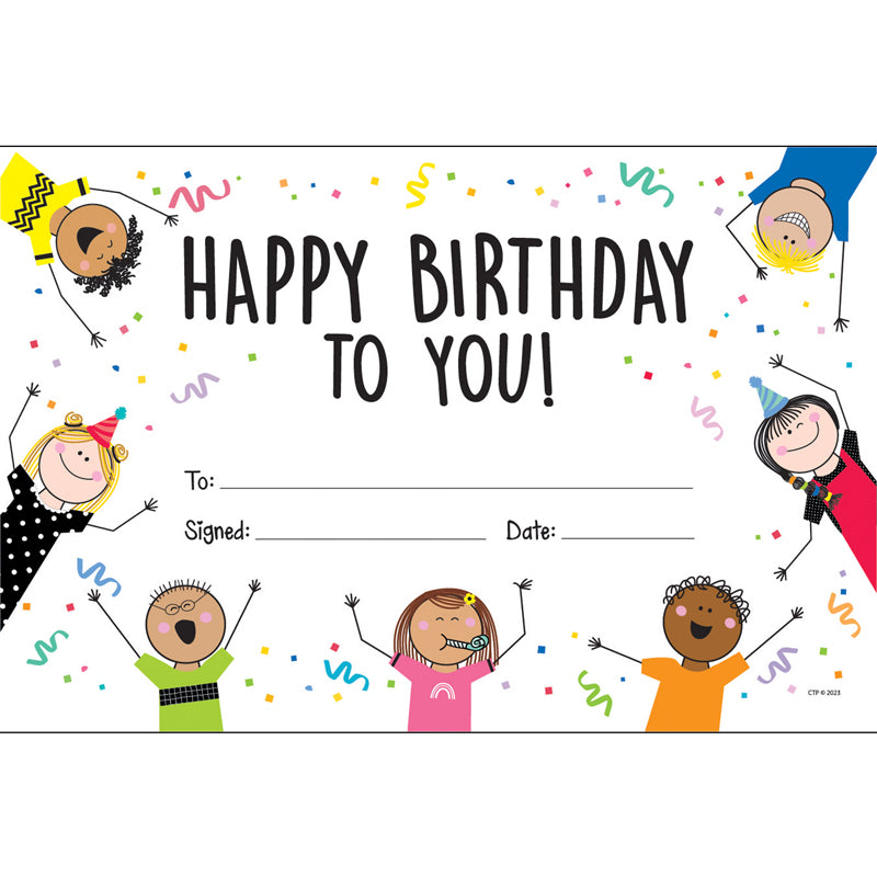 HAPPY BIRTHDAY AWARDS