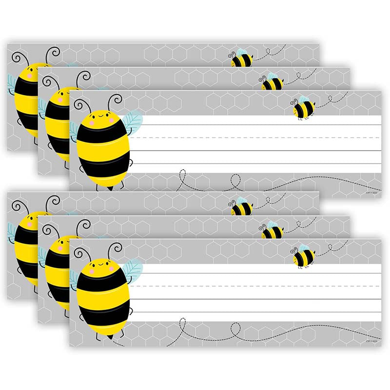 (6 PK) BEES NAME PLATE