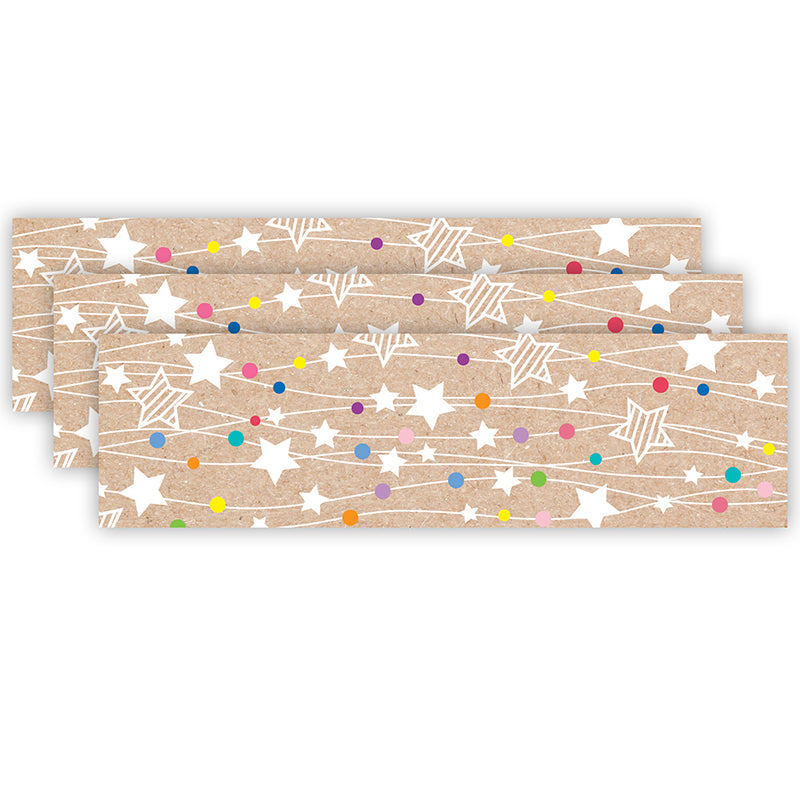(3 PK) STARS ON STRINGS EZ BORDER