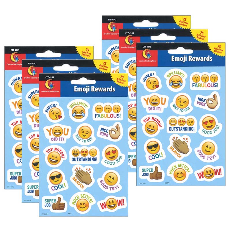 (6 PK) EMOTION ICON REWARDS
