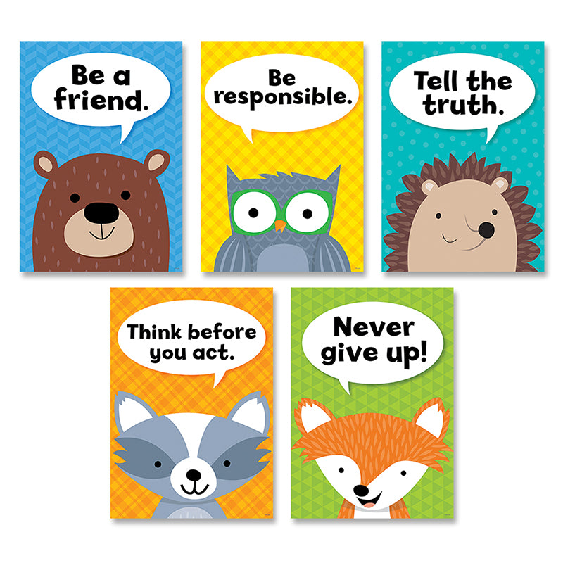 WOODLAND FRIENDS CHARAC TRAITS 5PK