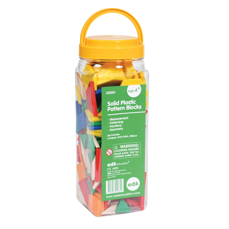 PATTERN BLOCKS PLASTIC