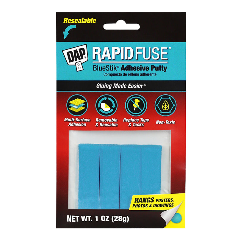 DAP RAPID FUSE BLUESTIK PUTTY