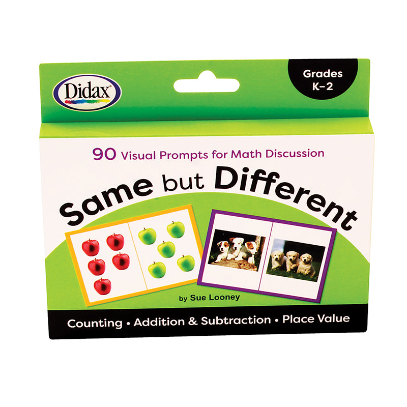 SAME BUT DIFFERENT CARDS GR K-2