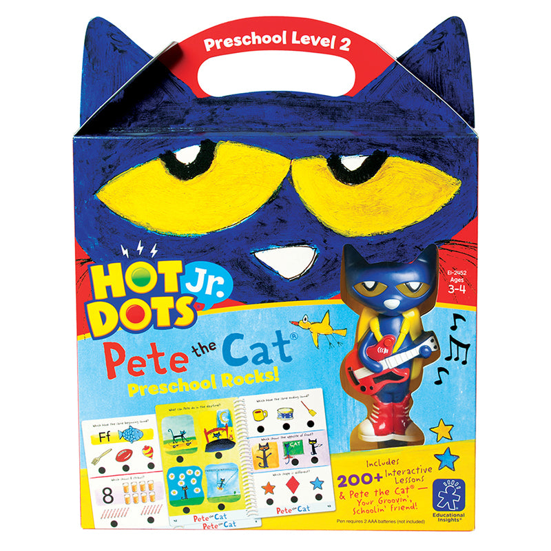 HOT DOTS JR PETE THE CAT PRESCHOOL