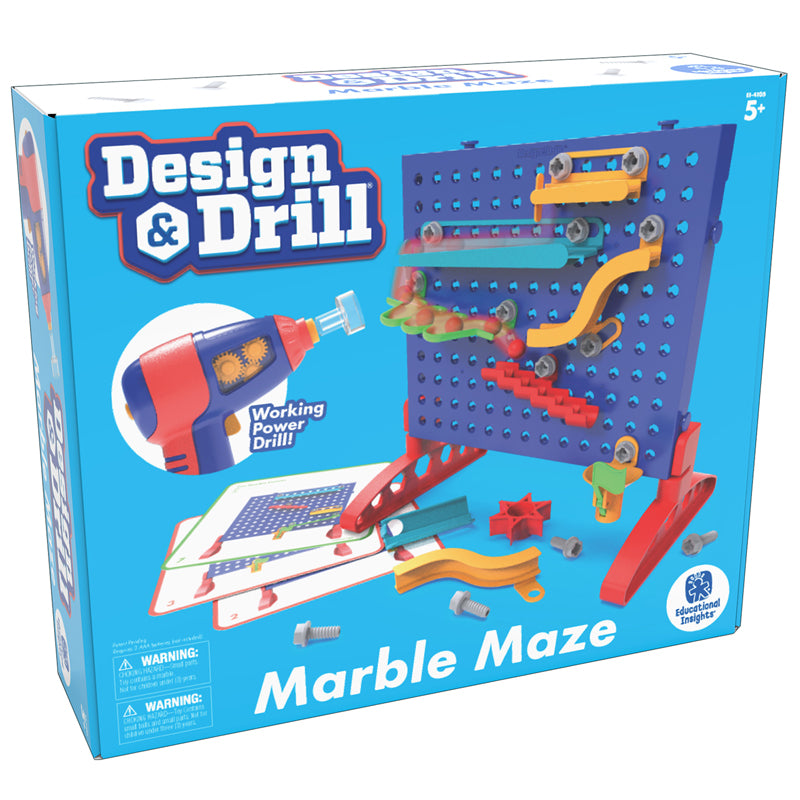 DESIGN & DRILL MAKE-A-MARBLE MAZE
