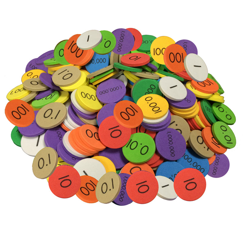10-VALUE DECIMALS TO WHOLE NUMBERS