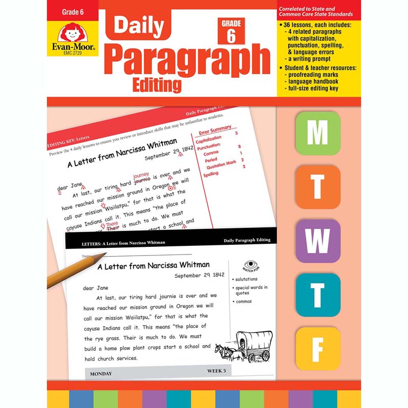 DAILY PARAGRAPH EDITING GR 6