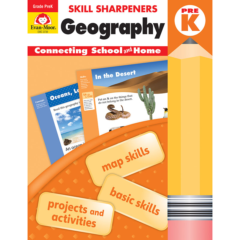 SKILL SHARPENERS GEOGRAPHY GR PRE K