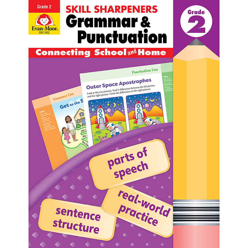 SKILL SHARPENER GRAMMAR & PUNC GR 2