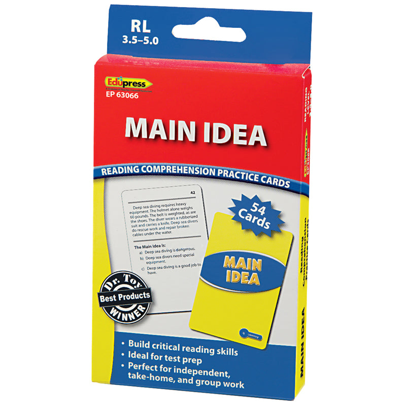THE MAIN IDEA - 3.5-5.0