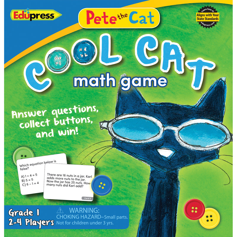 PETE THE CAT COOL CAT MATH GAME G-1
