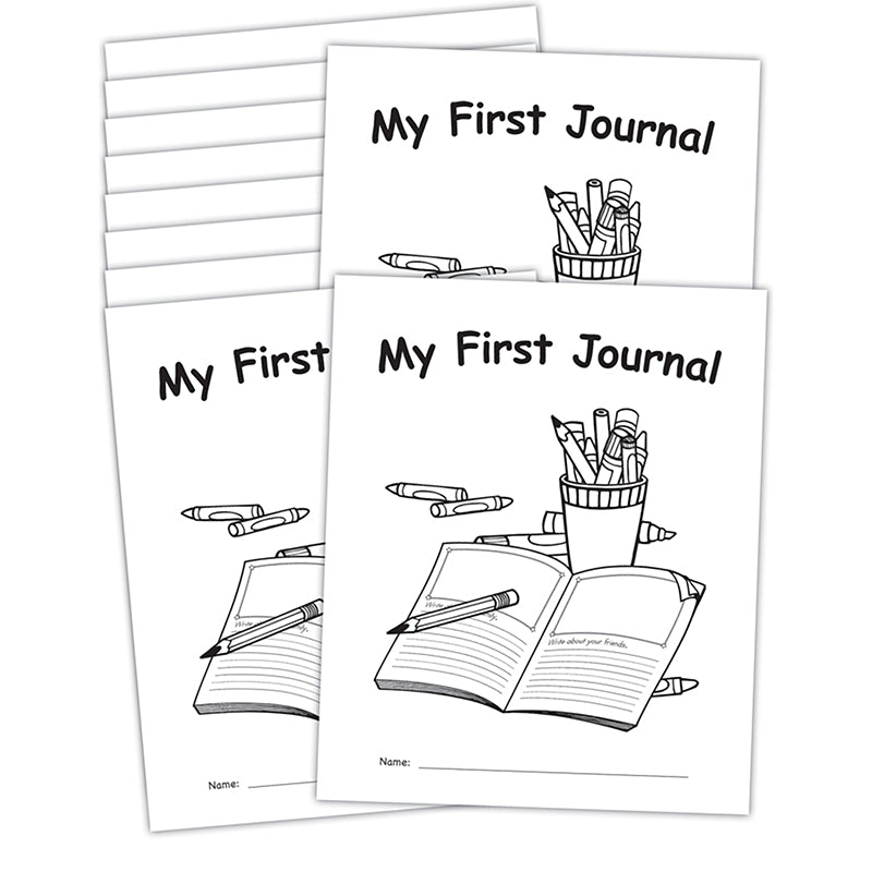 MY OWN BOOKS MY FIRST JOURNAL 10PK