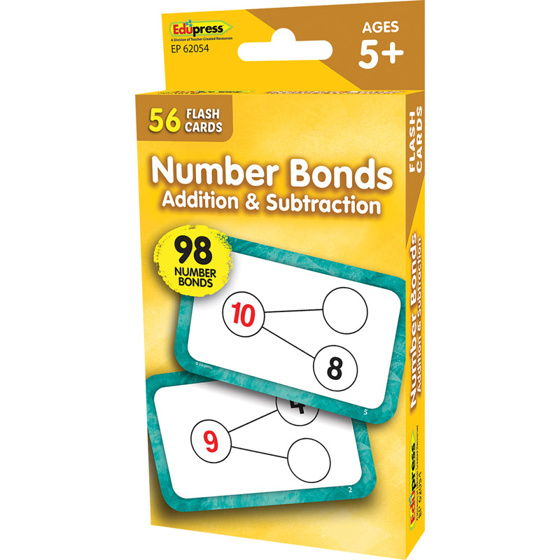 NUMBR BONDS ADD&SUBTRACT FLASH CRDS