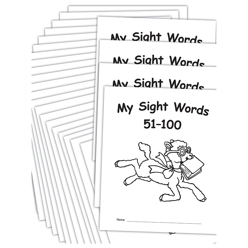 MY OWN BOOKS SIGHT WORD 51-100 25PK