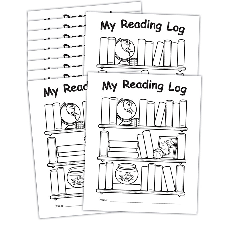 MY OWN BOOKS MY READING LOG 10-PACK