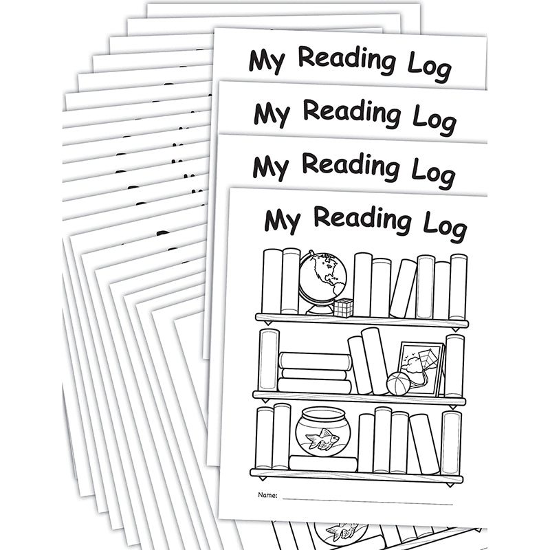 MY OWN BOOKS MY READING LOG 25-PACK