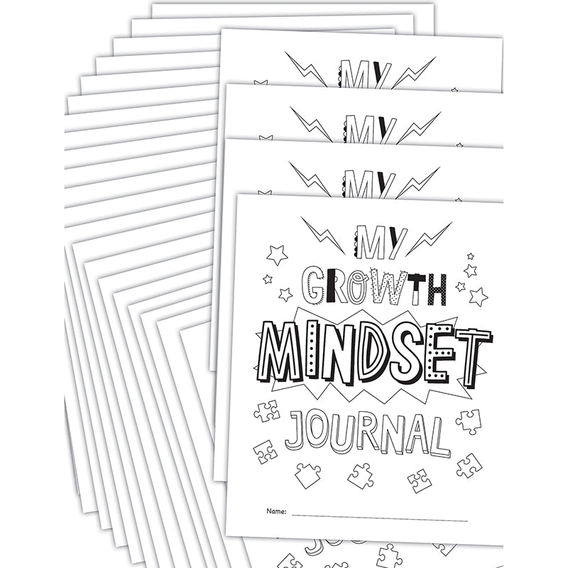 MY BOOKS GROWTH MINDST JOURNL 25/PK