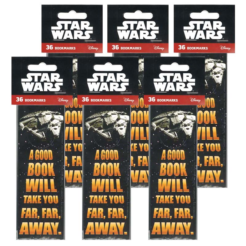 (6 PK) STAR WARS GOOD BOOK BOOKMARK