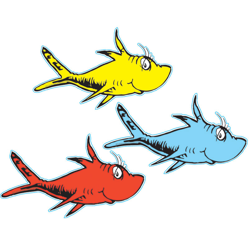 DR SEUSS ONE FISH TWO FISH PAPER