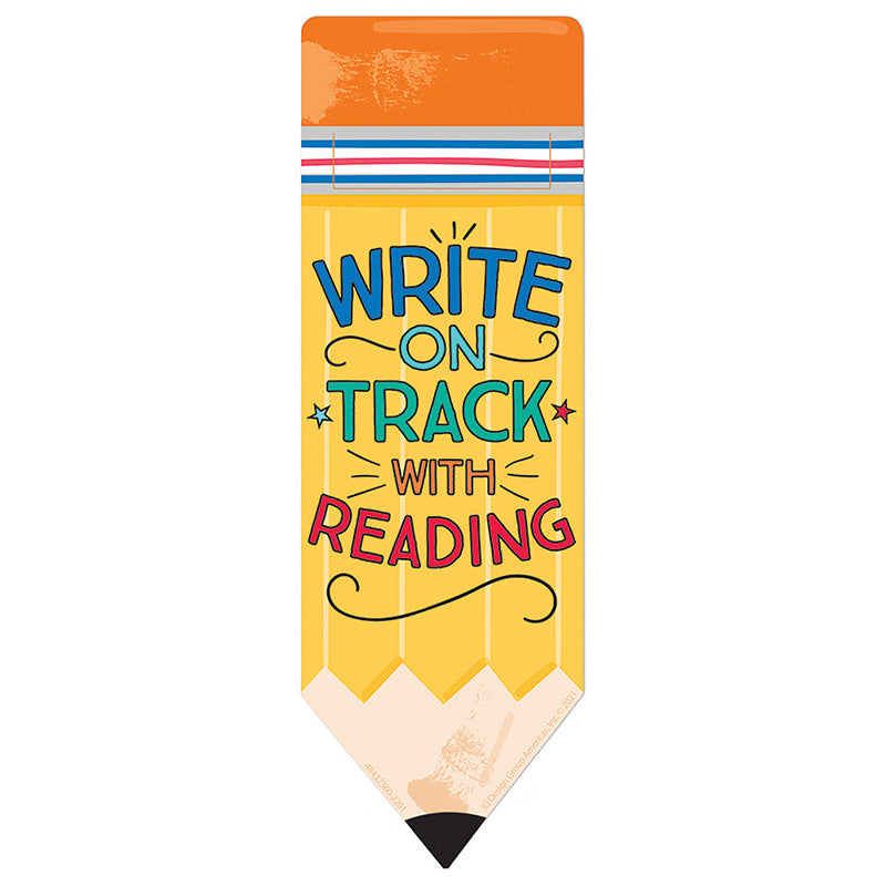 PENCIL WRITE TRACK W/REDING BOOKMRK