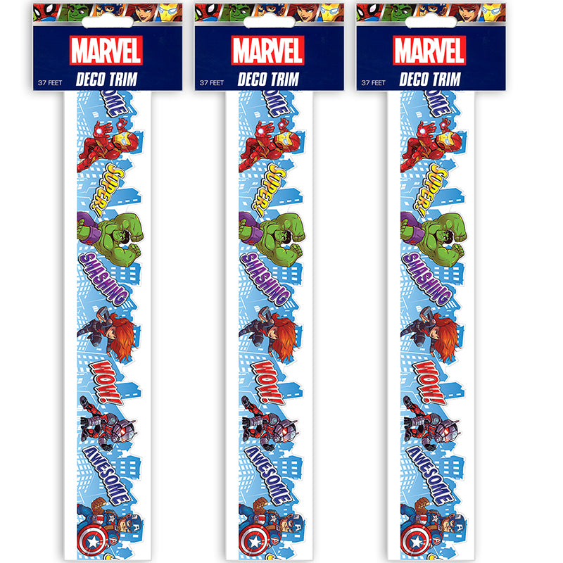 (3 EA) MARVEL CTY SCAPE DECOR TRIM