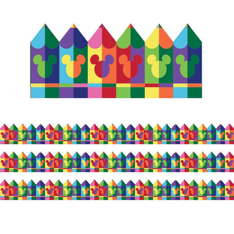 (3 EA) GEO MICKEY PENCILS TRIM