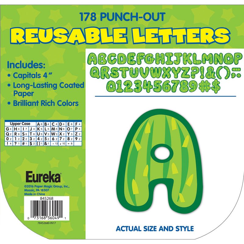 A SHARP BUNCH CACTUS DECO LETTERS