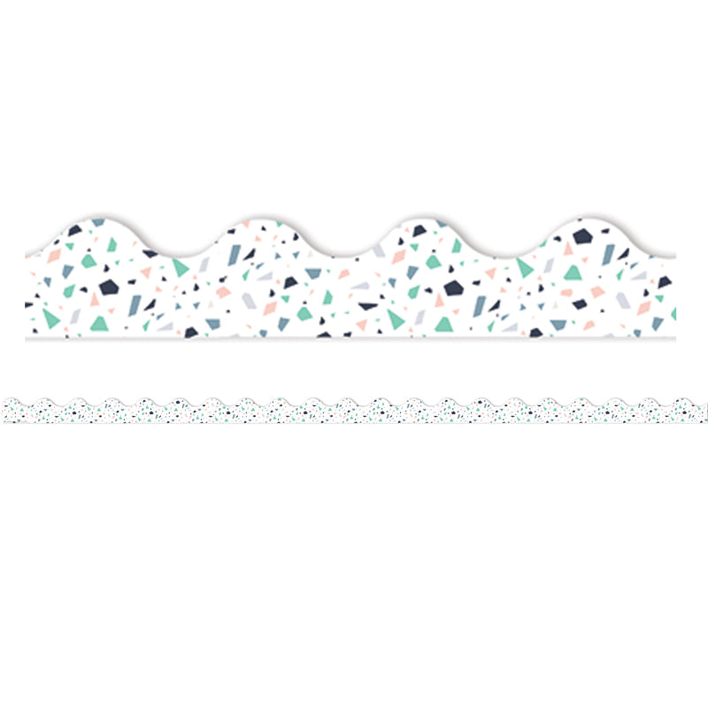 WHITE TERRAZZO DECO TRIM