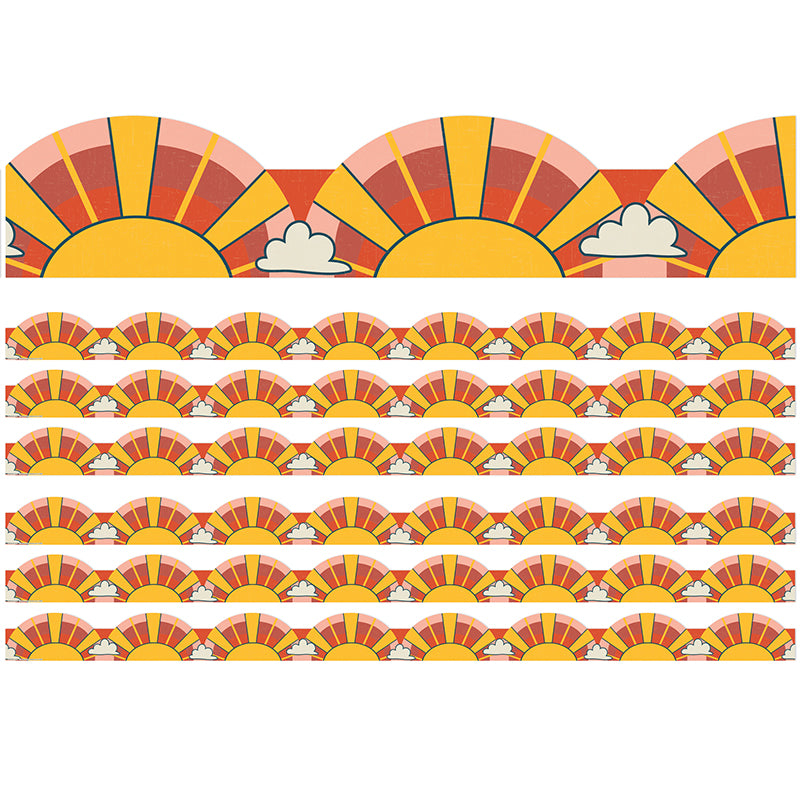 (6 PK) ADVENTURER SUNRISE DECO TRIM