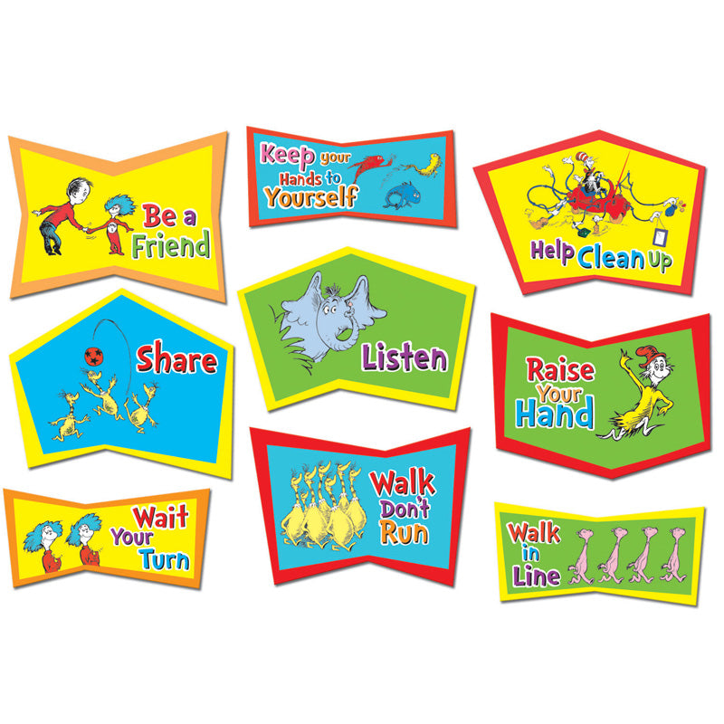 DR. SEUSS CLASSROOM RULES BB SET