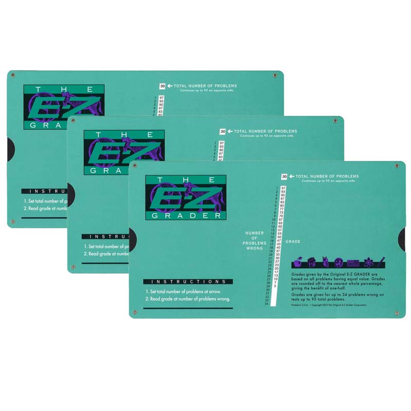 (3 EA) E-Z GRADER RECTANGLE SHAPED