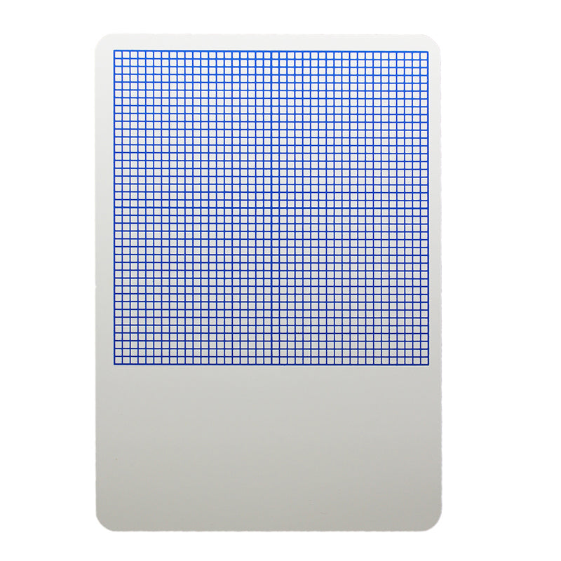 SINGLE 1/4IN GRAPH DRY ERASE BOARD