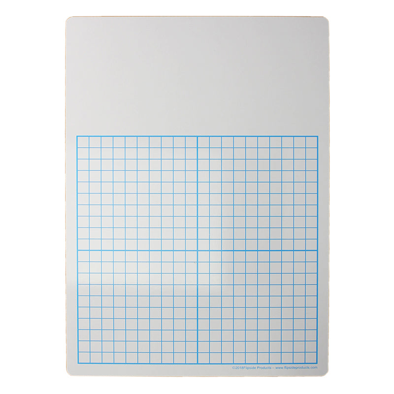 SINGLE 1/2IN GRAPH DRY ERASE BOARD