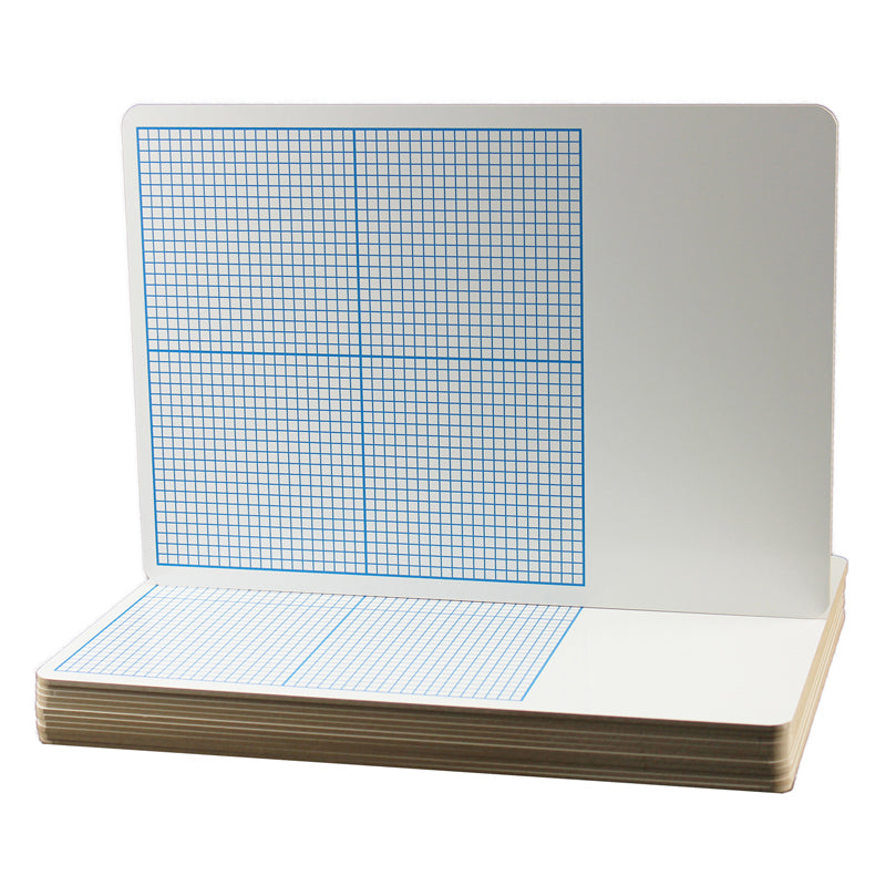 FLIPSIDE 12PK 1/4IN GRAPH DRY ERASE