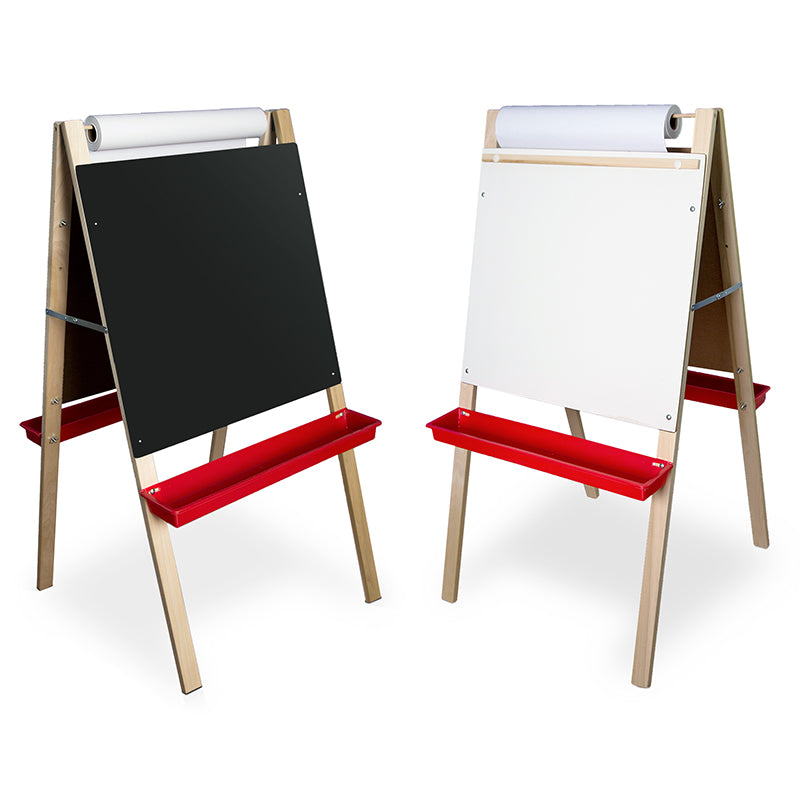 ADJUSTABLE PAPER ROLL EASEL - BLACK