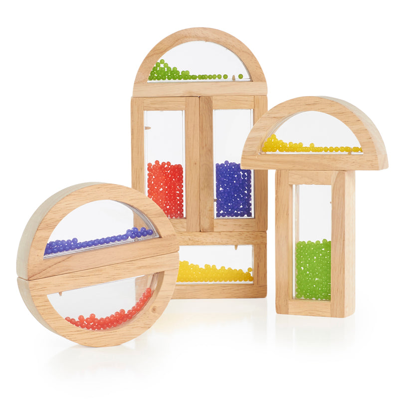 RAINBOW BLOCKS CRYSTAL BEAD