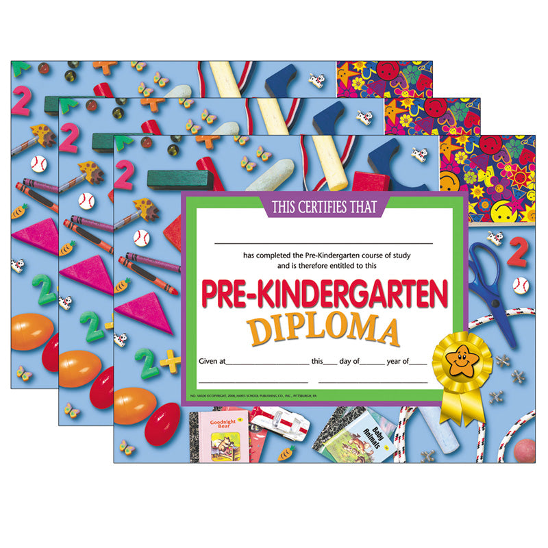(3 PK) PRE-KINDERGARTEN DIPLOMA