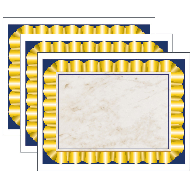 (3 PK) GOLD RIBBON CERTIFICATE