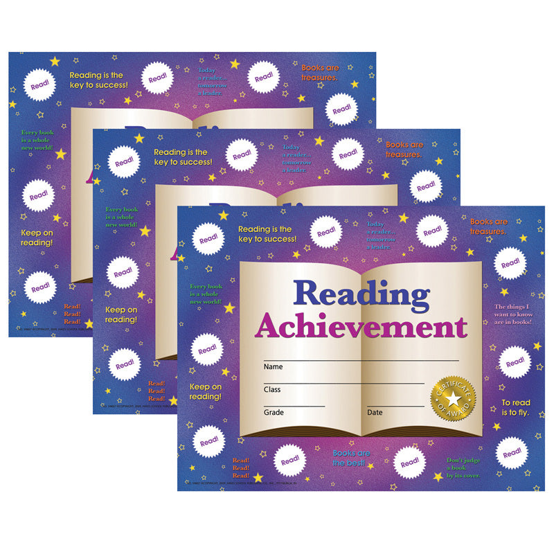 (3 PK) READING ACHIEVEMENT