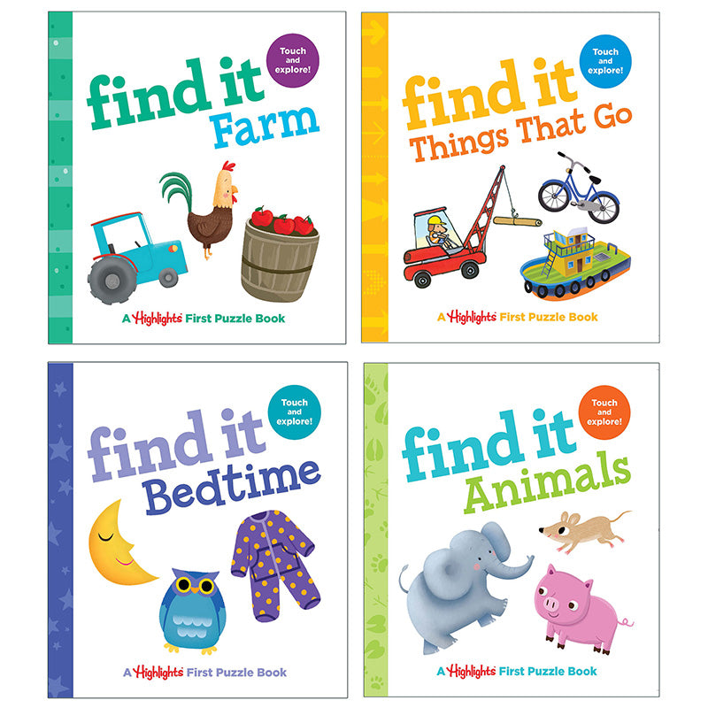 FIND IT BOARD BOOK SET