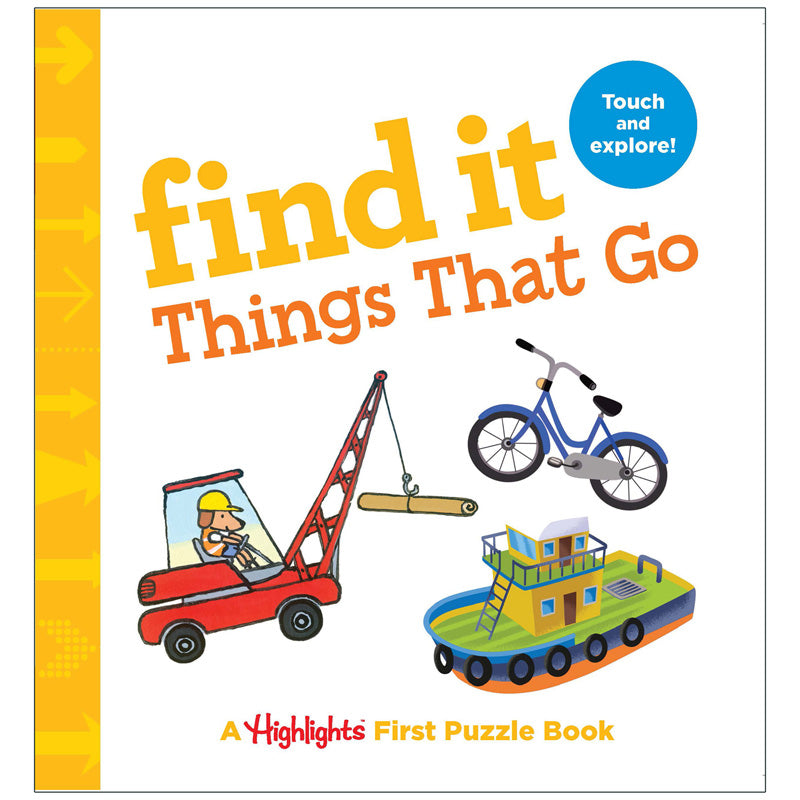 FIND IT THINGS THAT GO BOARD BOOK