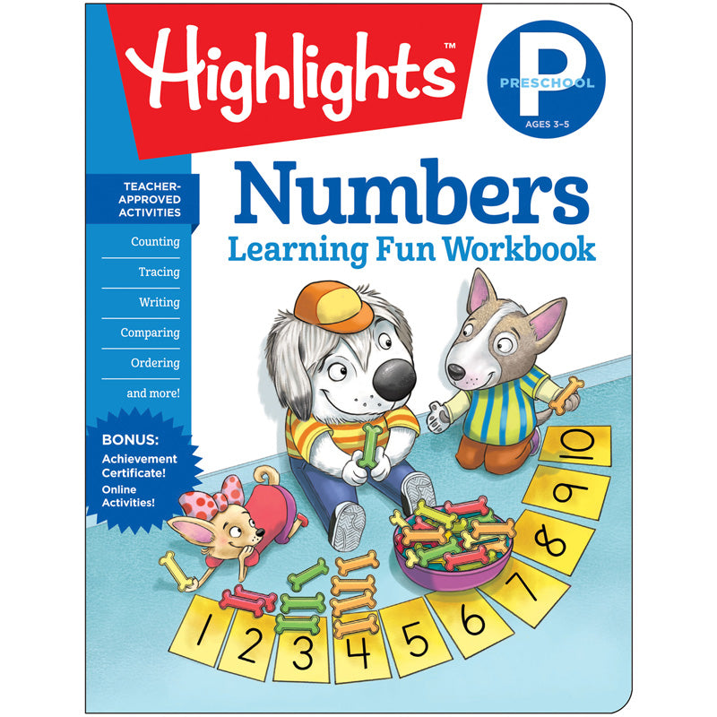 LEARNING FUN WORKBOOKS PREK NUMBRS