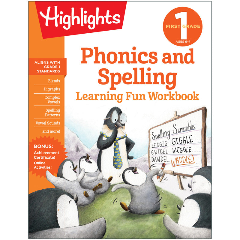 LEARNING FUN WORKBOOKS PHONICS &