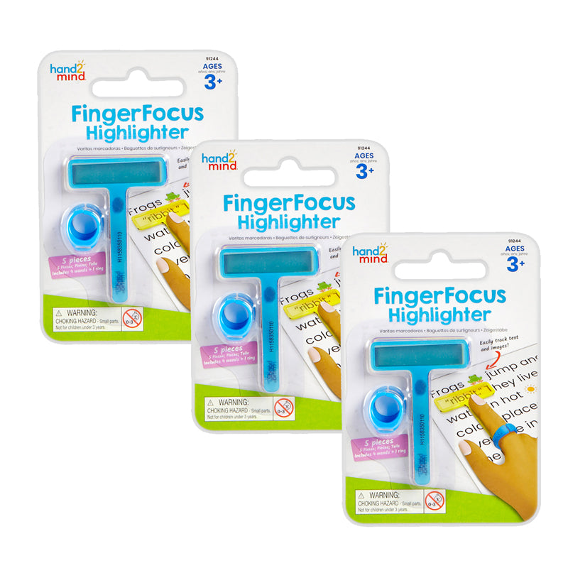 (3 EA) FINGERFOCUS HIGHLIGHTER